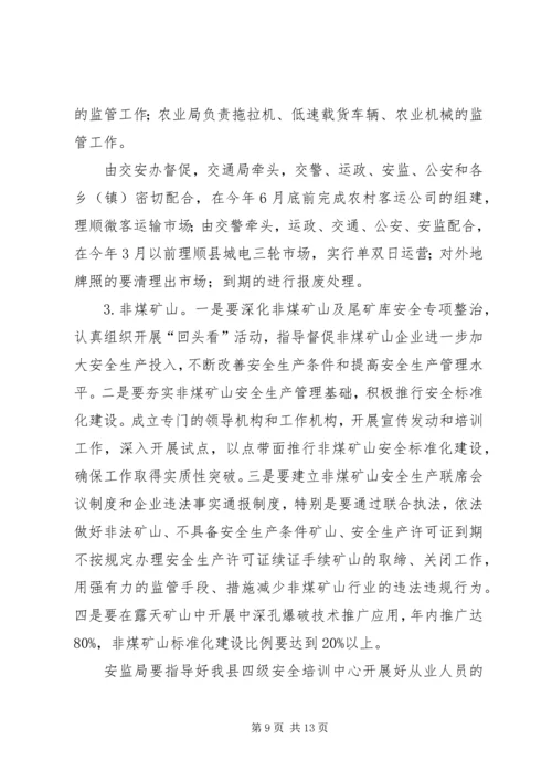 副县长在安全生产工作会议上的讲话.docx