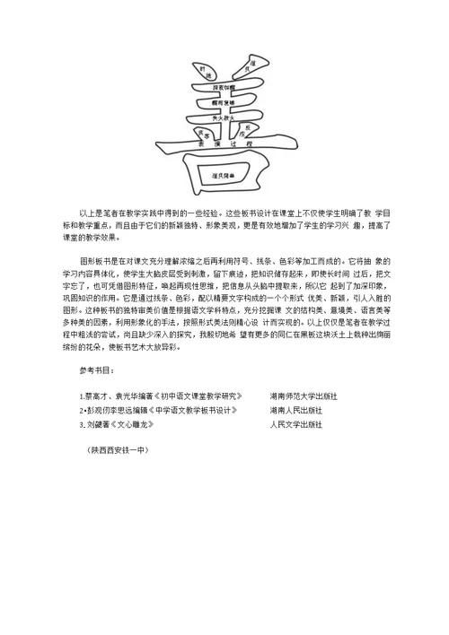 浅谈语文教学的板书艺术 教学案例设计 教学研究 教育专区