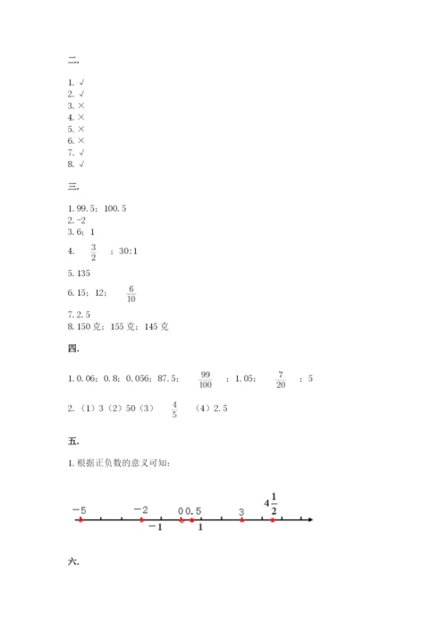 最新版贵州省贵阳市小升初数学试卷（易错题）.docx