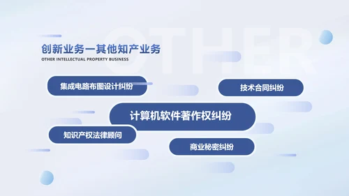 简约商务风律师事务所机构宣传