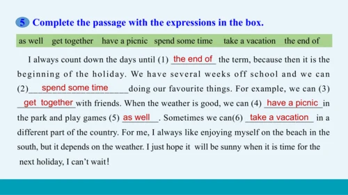 【轻松备课】外研版初中英语九年级上Module 2 Unit 3教学课件