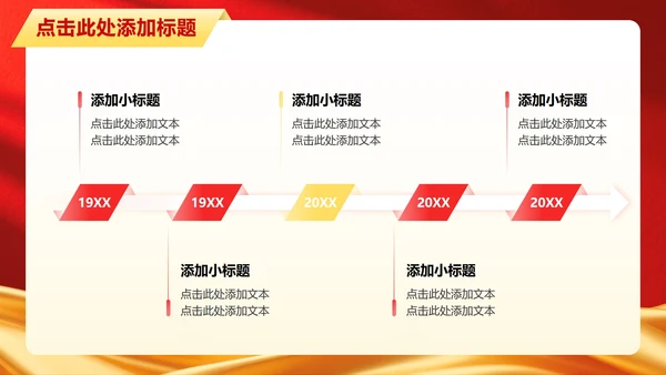 红色党政风党史故事学习教育专题PPT模板