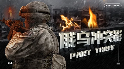 俄乌冲突爆发始末讲解PPT模板