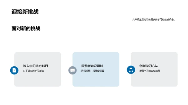 六年级：蓝图绘就