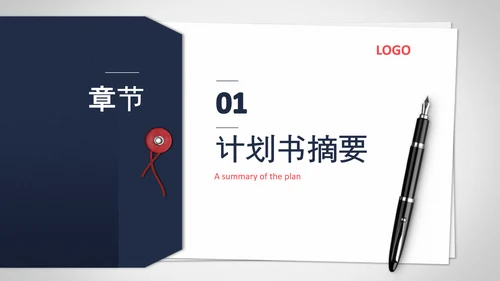 第一名创业计划书PPT模板