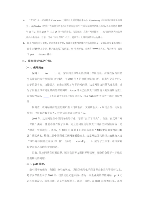 保险网站排名热帖12[1].05.docx