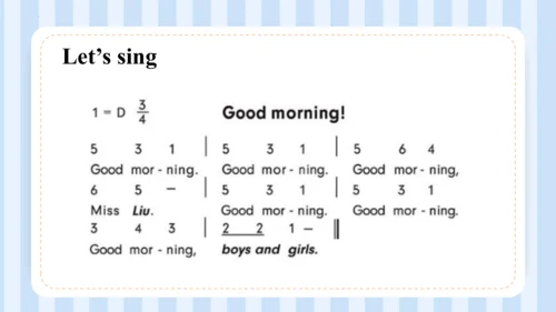 Unit 1 Hello I‘m monkey Lesson 3 - Lesson 4 课件(共44
