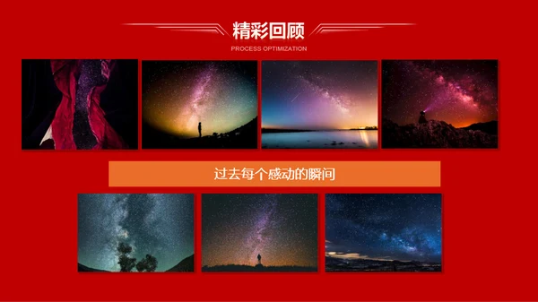 红色公司年会活动策划PPT模板