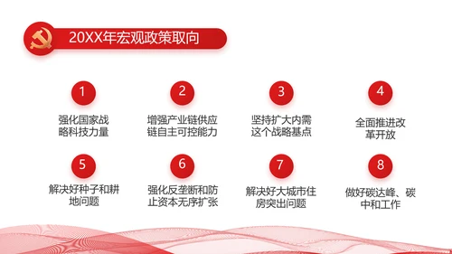 聚焦全国两会政府工作报告动态PPT