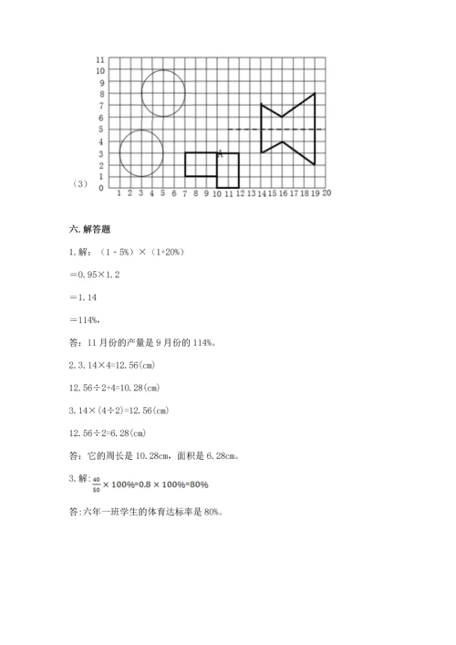 人教版六年级上册数学期末检测卷附参考答案【综合卷】.docx