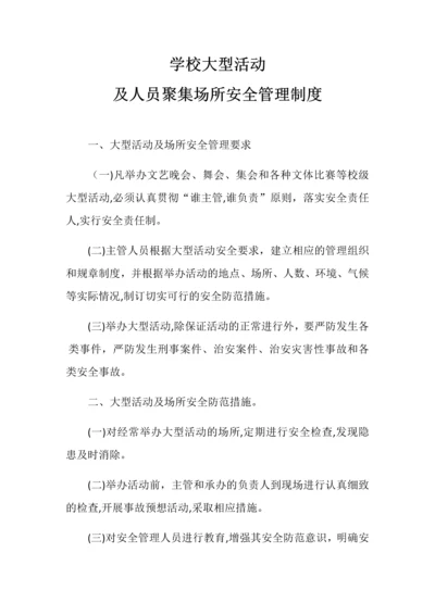 学校大型活动及人员聚集场所安全管理制度.docx