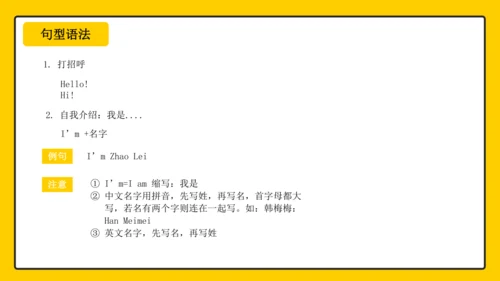 Unit1 Greetings Lesson1 课件(共20张PPT)
