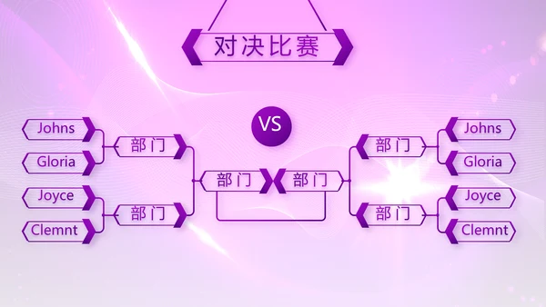 紫色大气美容院拓客活动策划PPT动态模板