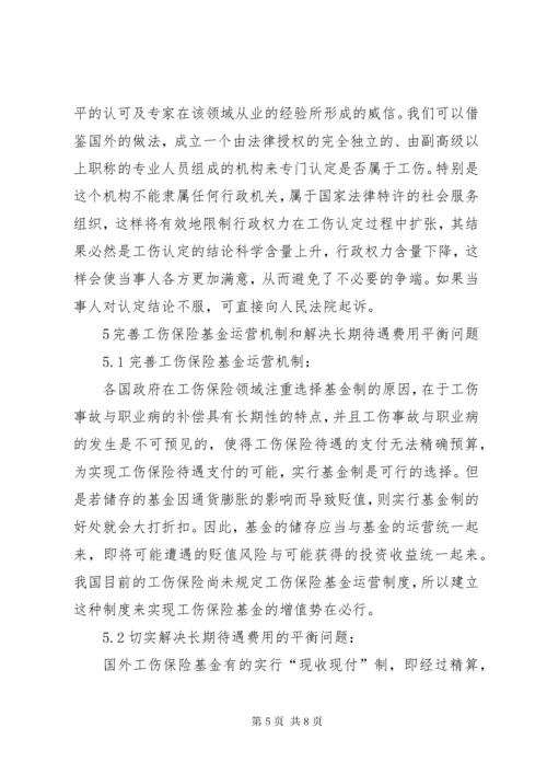 工伤保险制度对策的思索.docx