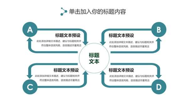 淡雅小清新工作总结述职报告PPT模板