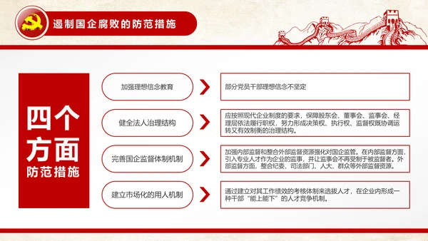 党员干部廉洁从业廉政教育PPT模板