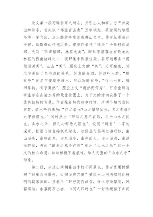 醉翁亭记原文及翻译.docx