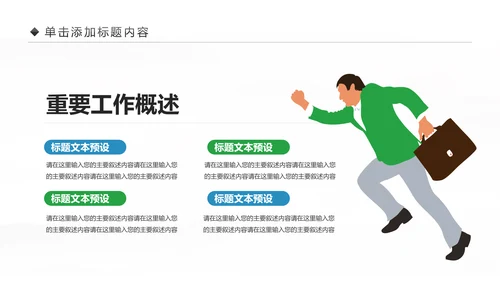 中国民生银行总结工作总结通用PPT模板