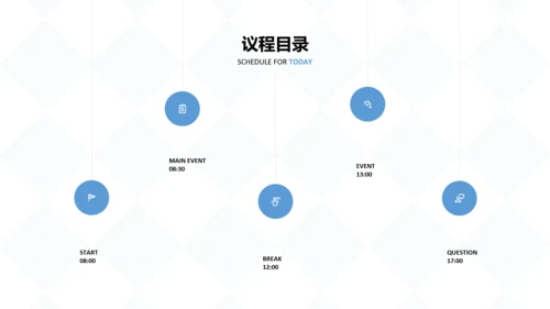 蓝色简洁公司简介商业计划书动态PPT模板