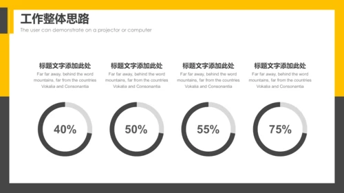 简约大气商务营销策划通用PPT模板