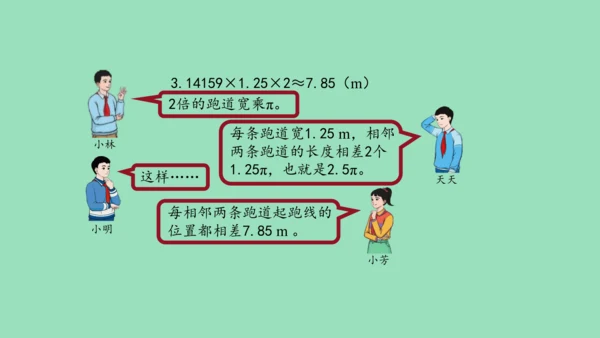 （2023秋新插图）人教版六年级数学上册  确定起跑线（课件）