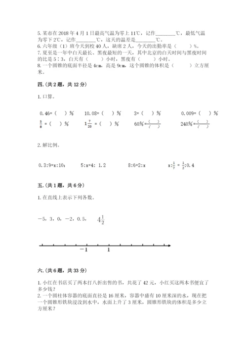 小学毕业班数学检测题【轻巧夺冠】.docx