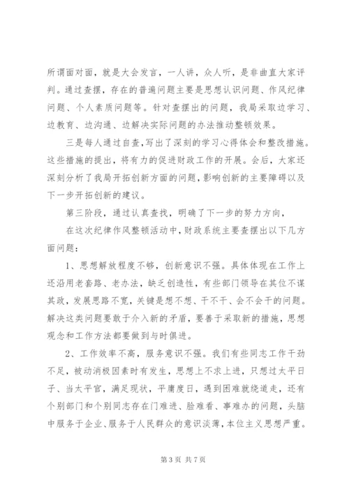 纪律作风整顿总结 (7).docx