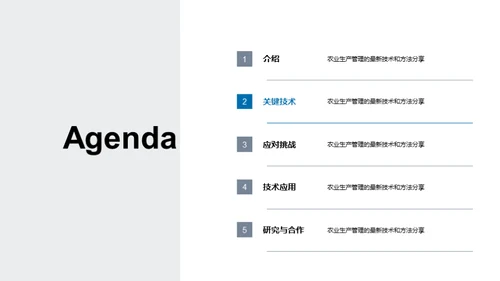 农业生产管理技术分享