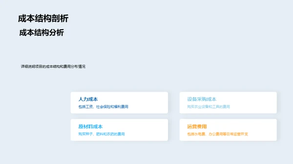 创新农业投资策略