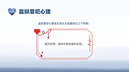 蓝色水彩罪犯心理健康教育PPT课件