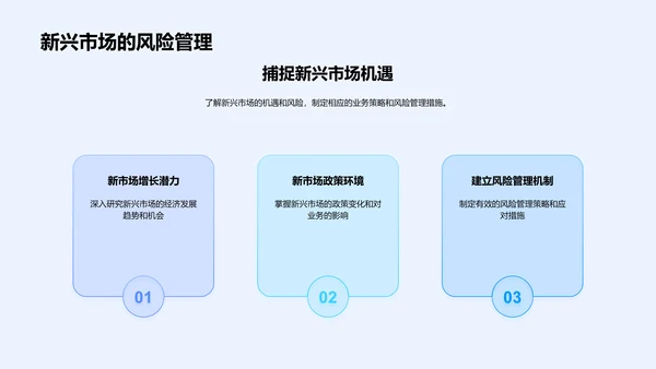 金融季度业务总结PPT模板