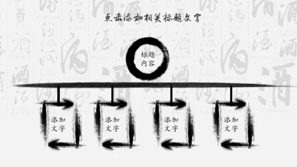中国风酒文化宣传通用PPT模板