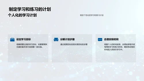 乐器演奏学习指导PPT模板
