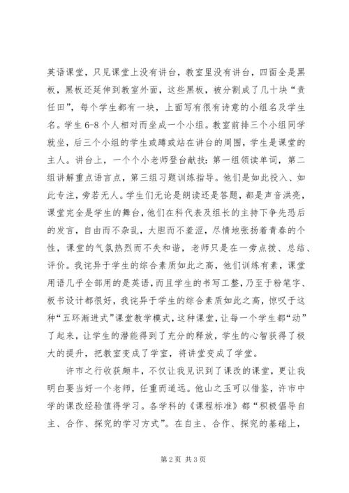 许市中学学习心得体会 (2).docx