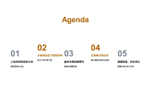 营养均衡，健康生活