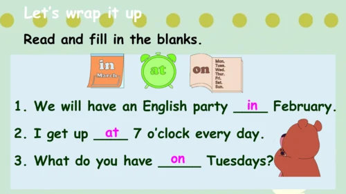 Unit 3 School calendarPart C 课件(共38张PPT)