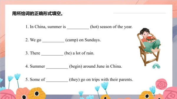 Unit 6 There are four seasons in a year Lesson 33 