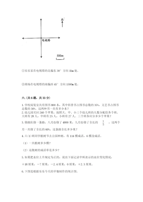 小升初数学综合模拟试卷带答案（综合卷）.docx