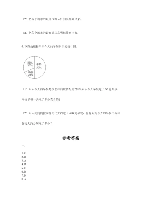 人教版六年级数学小升初试卷附完整答案【夺冠】.docx