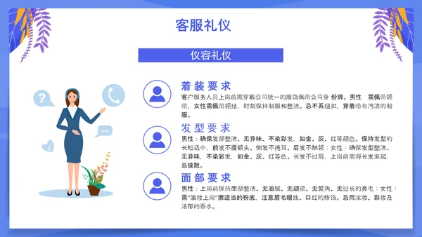 小区物业客服培训PPT模板