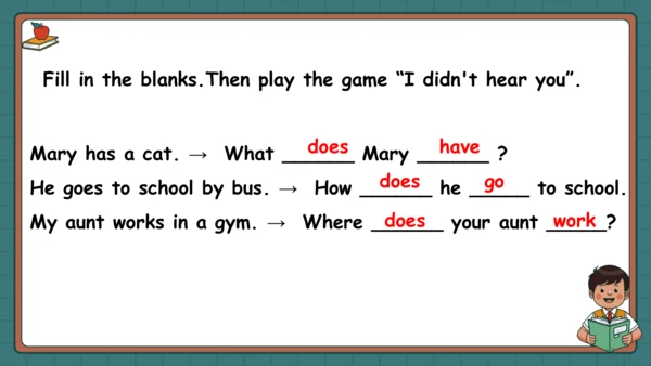 Unit 5 What does he do Part C Let’s check&Story ti