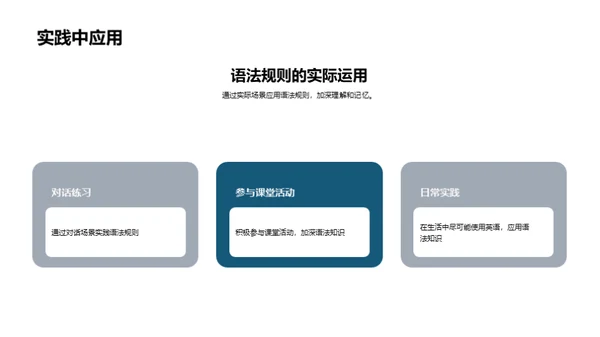 掌握英语语法之道