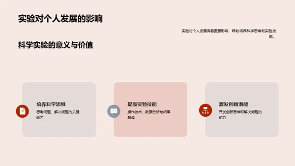 探索科学实验之旅