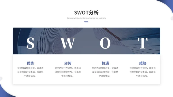 蓝色简约商务商业计划书项目招商合作ppt模板