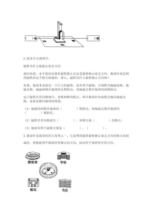教科版小学科学二年级下册 期末测试卷审定版.docx