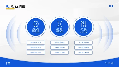 蓝黄双色简约风咨询企业企业介绍PPT模板