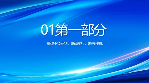热烈欢迎领导莅临指导工作动态PPT