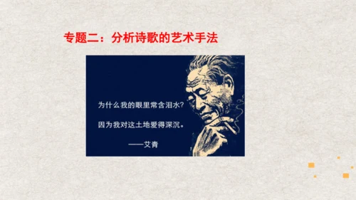 九年级语文上册第一单元 名著导读《艾青诗选》课件