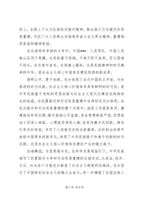 党员思想汇报某年两学一做.docx