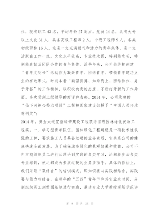 青年文明号事迹材料 青年文明号事迹材料范本.docx